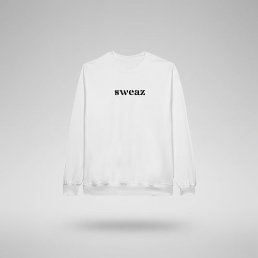 White Sweatshirt – Rules None (Purple) – Sweaz