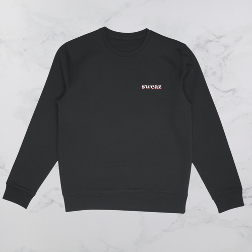 Sweaz "rulesnone" Graphic Sweatshirt - Black/Red